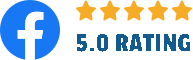 5.0 rating on Facebook
