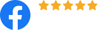 5 stars on Facebook